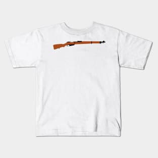 Finnish M39 Mosin Nagant M39 Historical Finnish model 1939 service rifle Kids T-Shirt